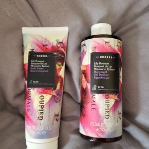 Korres Body Wash & Body Cream